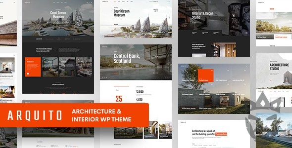 Arquito - 3D Architecture  Interior WordPress Theme