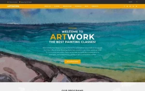 Art School Responsive WordPress Theme