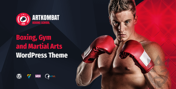 ArtKombat - Boxing School and Martial Arts WordPress Theme