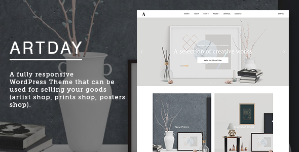 Artday - Creative Artist WordPress Shop