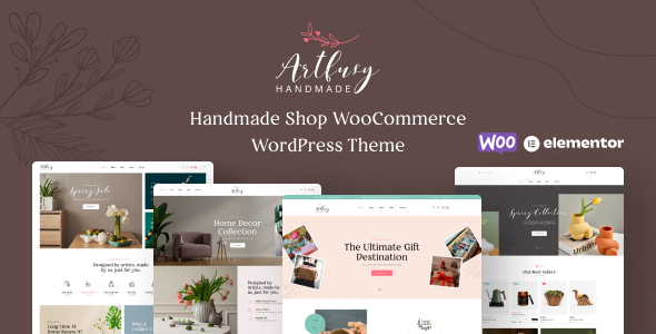 Artfusy – Handmade  Crafts Shop WordPress Theme