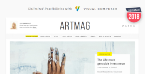 Artmag - Clean WordPress Blog and Magazine Theme