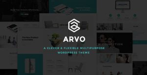 Arvo - A Clever  Flexible Multipurpose WordPress Theme