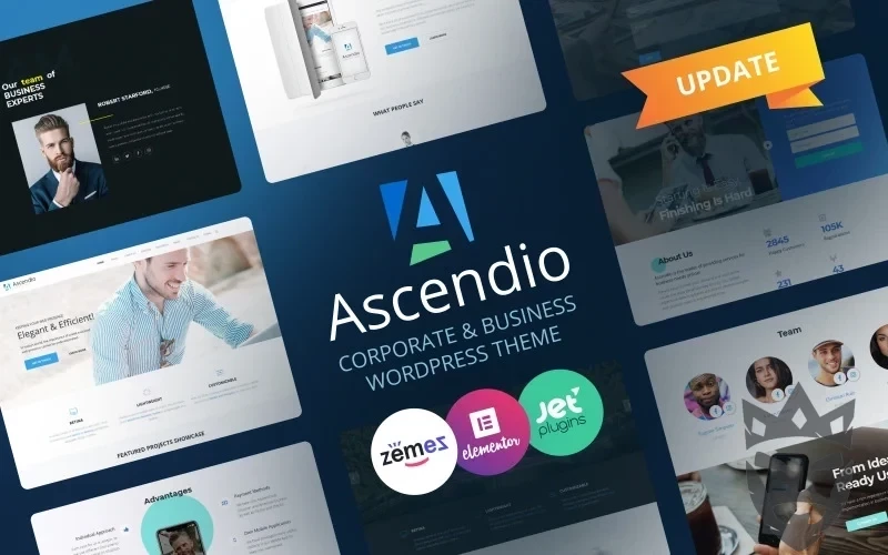 Ascendio - Corporate & Business WordPress Theme