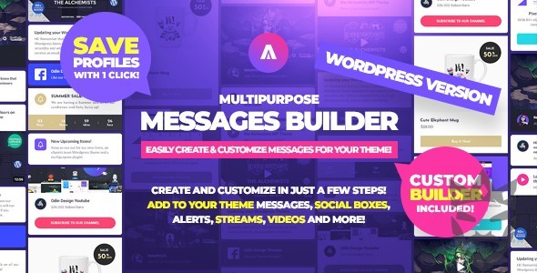 Asgard - Multipurpose Messages and Social Builder Plugin