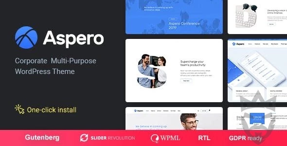 Aspero - Business WordPress Theme