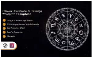 Astrolex – Horoscope & Astrology WordPress Theme