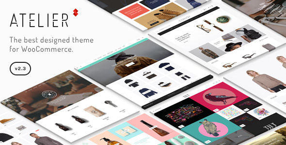 Atelier - Creative Multi-Purpose eCommerce Theme