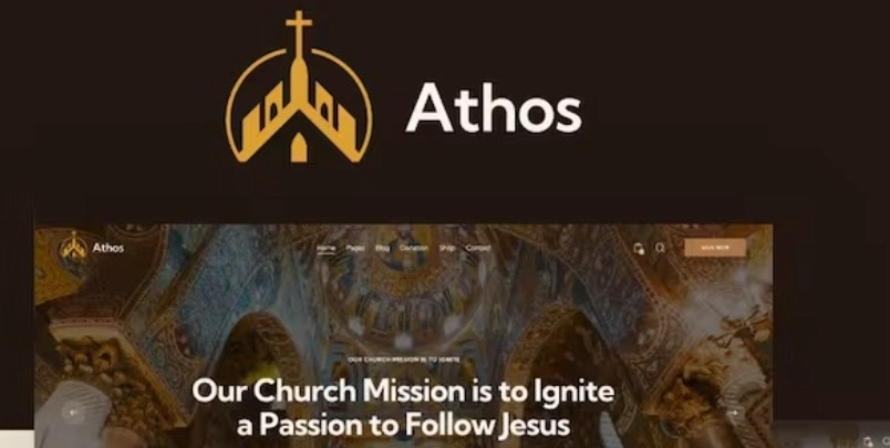 Athos - Church WordPress Theme