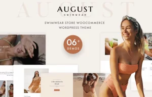 August - Swimwear WooCommerce WordPress Theme