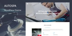 Auto Spa - Car Wash WordPress Theme