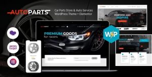 AutoParts - Car Parts Store WordPress Theme