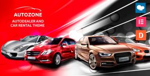 Autozone - Auto Dealer  Car Rental Theme