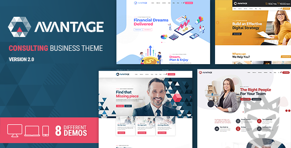 Avantage - Business Consulting WordPress Theme