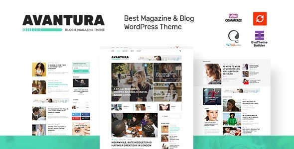 Avantura - Magazine & Blog WordPress Theme