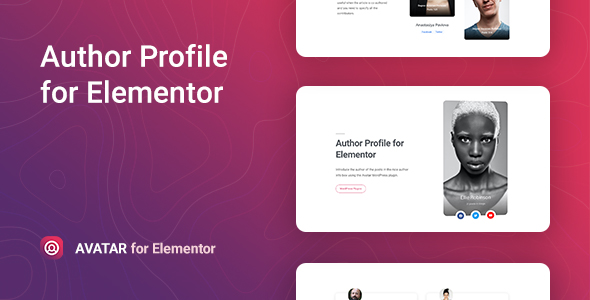 Avatar – Author Box for Elementor