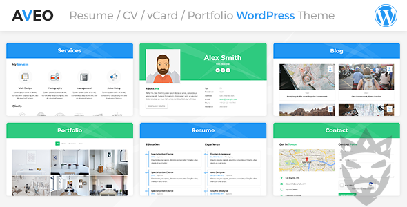 Aveo CV/Resume Theme