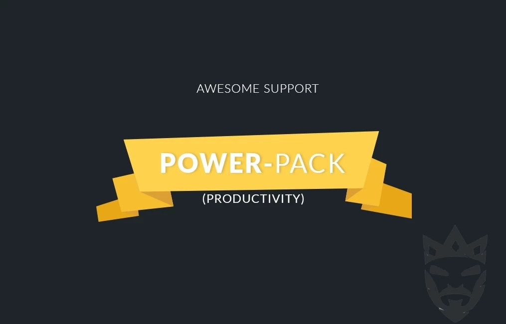 Awesome support Productivity