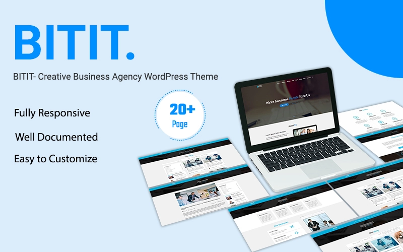 BITIT- Creative Business Agency Elementor WordPress Theme