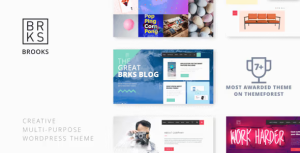 BROOKS WP CREATIVE MULTI-PURPOSE WORDPRESS THEME