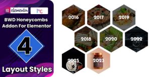 Honeycombs Addon For Elementor