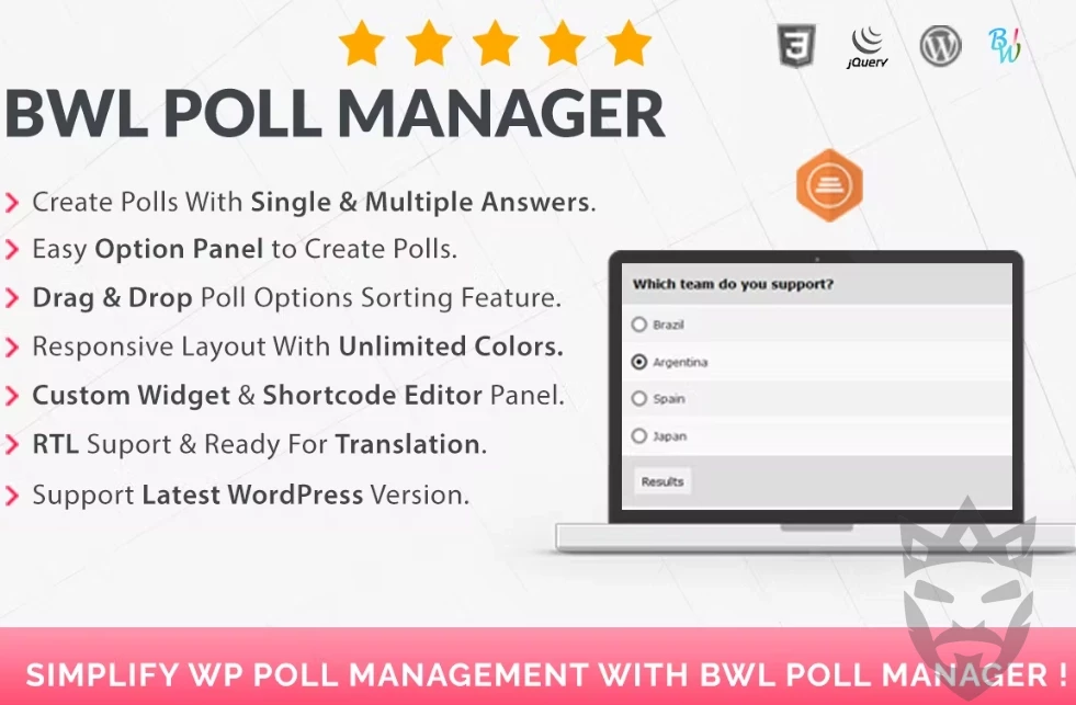 BWL Poll Manager