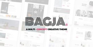 Bagja - Responsive Multi Concept  One Page Portfolio Theme