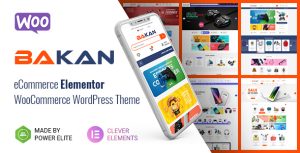 Bakan - eCommerce Elementor WooCommerce WordPress Theme