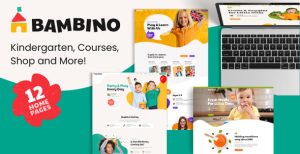 Bambino - Child  Baby Care WordPress Theme