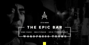 BarDojo - Epic Bar  Restaurant WordPress Theme