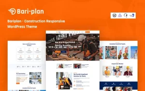 Bariplan - Construction Responsive WordPress Theme