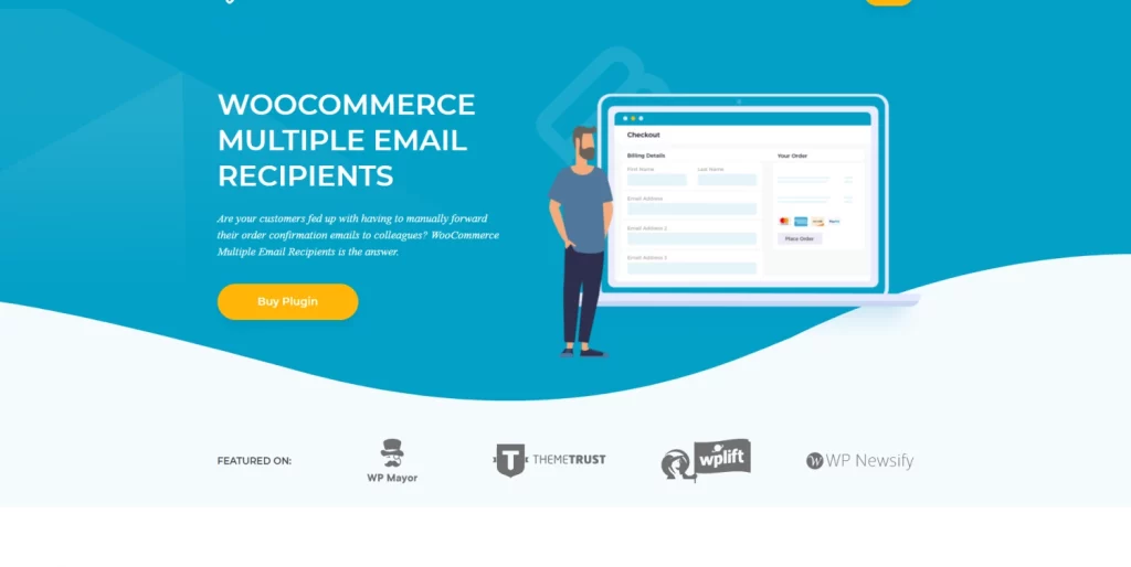 Barn2 Media WooCommerce Multiple Email Recipients