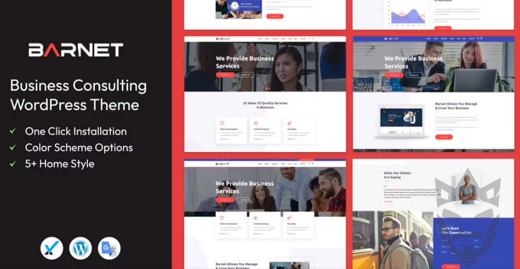 Barnet- Business Consulting WordPress Theme