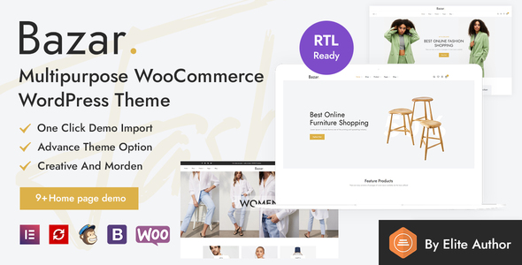 Bazar - Multipurpose WooCommerce WordPress Theme