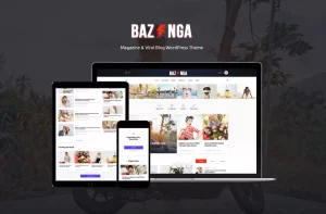 Bazinga - Viral Blog WordPress Theme