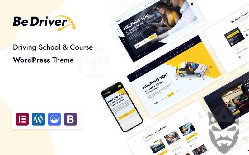 Be Driver - Driving School WordPress Theme