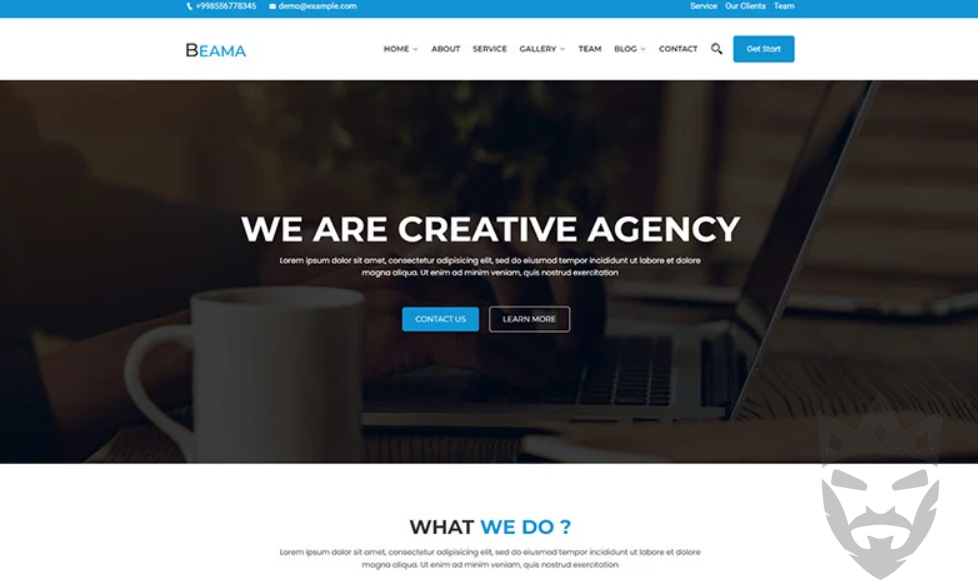 Beama - Agency Business WordPress Theme