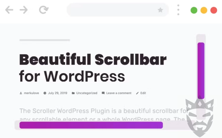 Beautiful Scrollbar for WordPress