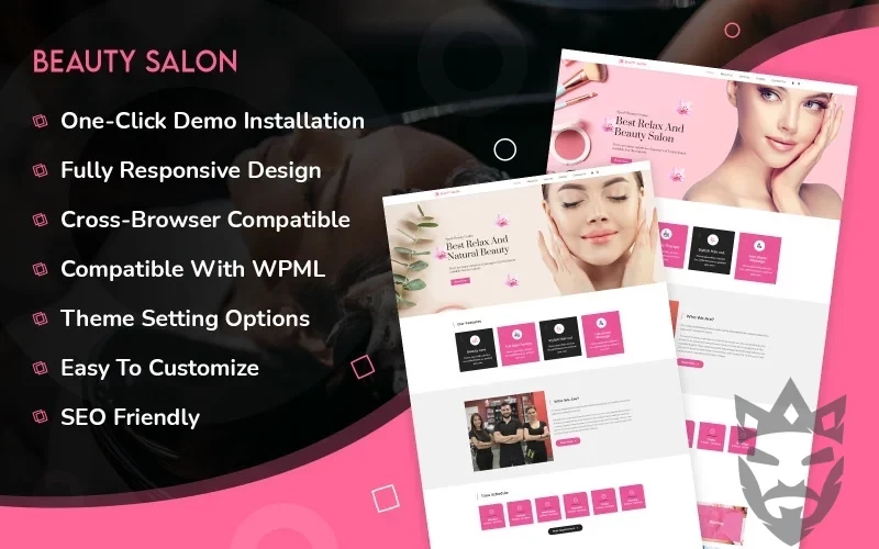 Beauty Salon Multipurpose WordPress Theme