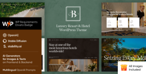 Belicia - Luxury Resort  Hotel Theme