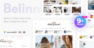 Belinni - Multi-Concept Blog / Magazine WordPress Theme