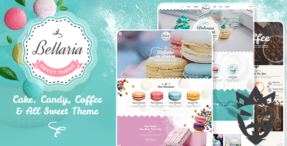 Bellaria - a Delicious Cakes and Bakery WordPress Theme