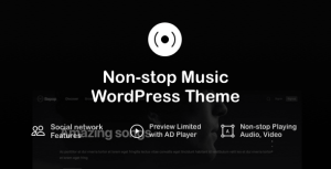 Bepop - Non-stop Music WordPress Theme