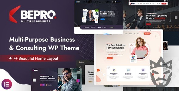 Bepro - Multipurpose Business WordPress Theme