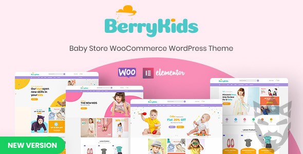 BerryKid - Baby Store WooCommerce WordPress Theme