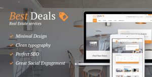 Best Deals - Property Sales  Rental WordPress Theme