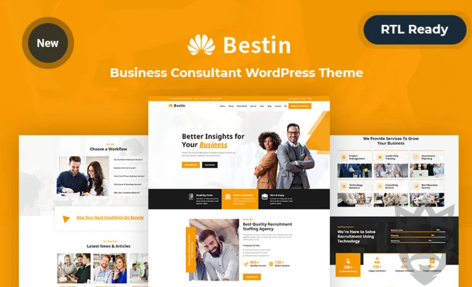 Bestin - Responsive Business WordPress Theme