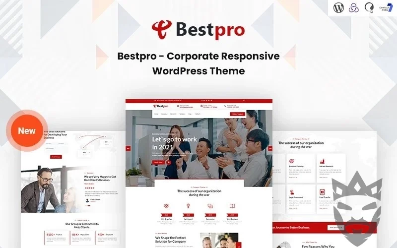 Bestpro - Corporate Responsive WordPress Theme