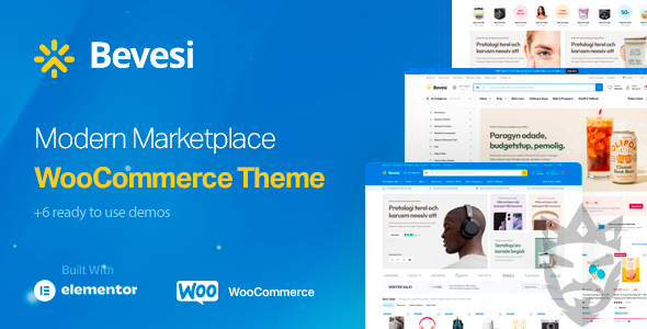 Bevesi - Multi-Vendor and Marketplace WooCommerce Theme