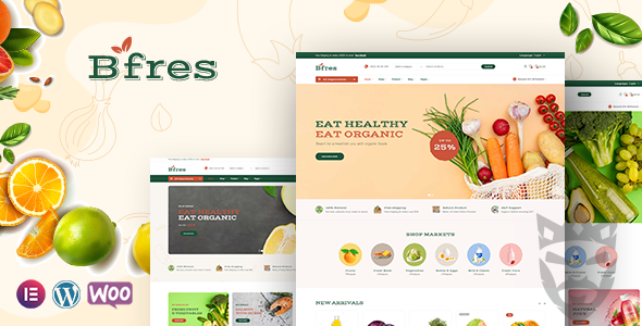 Bfres - Organic Food WooCommerce Theme